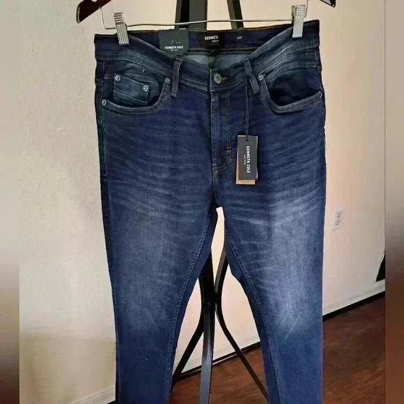 KENNETH COLE Jean SLIM FIT 34 X 32 LOW RISE WAIST - Picture 3 of 10